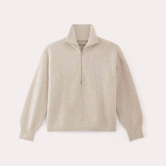 Everlane The Half-Zip Sweater in Luxe Merino - Picture 7 of 7